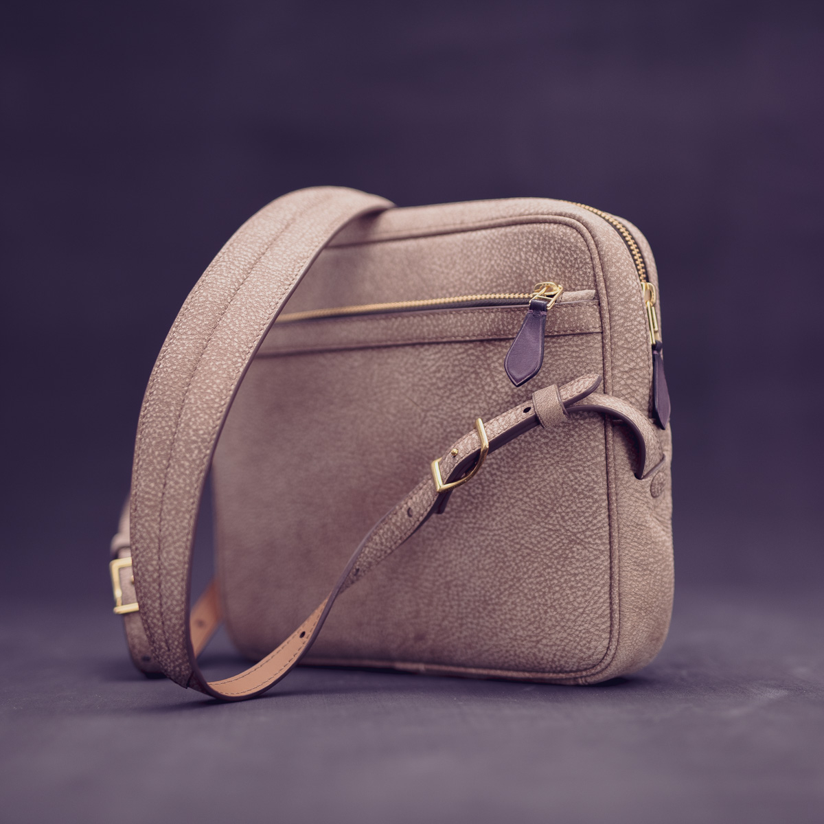 Сумка через плече TITE Street: Cappuccino Bull Leather