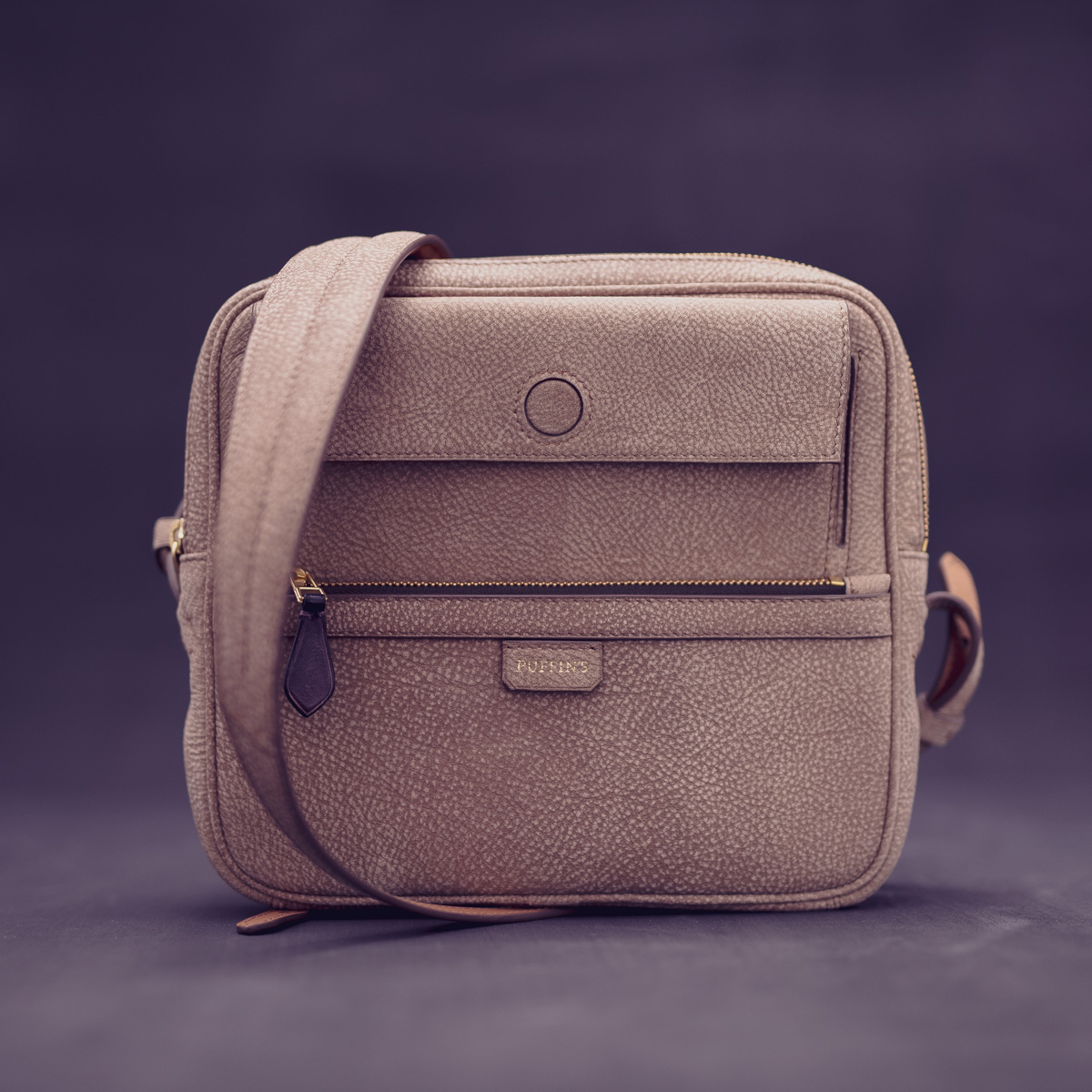 Сумка через плече TITE Street: Cappuccino Bull Leather