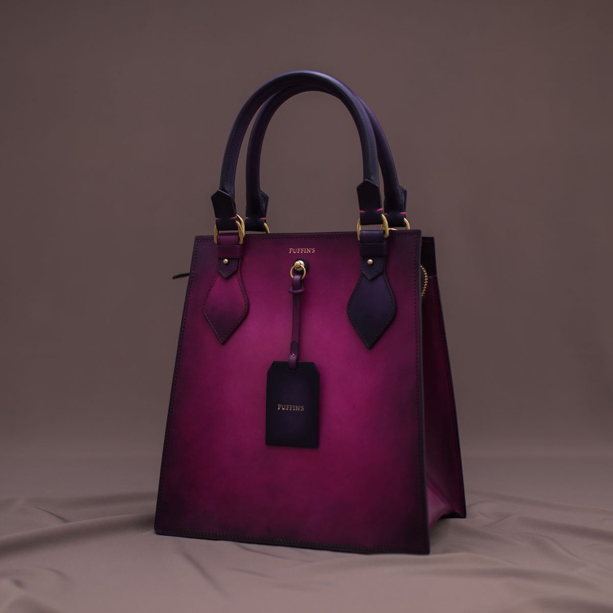 Жіноча сумка PURE Medium: Violet Ink & Magenta