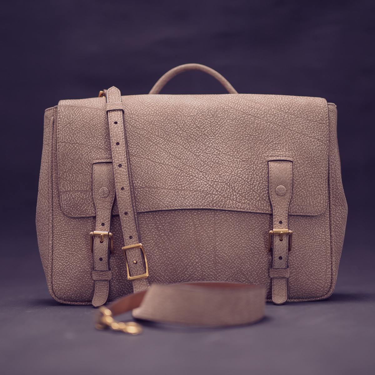 Месенджер STUDIO: Cappuccino Bull Leather