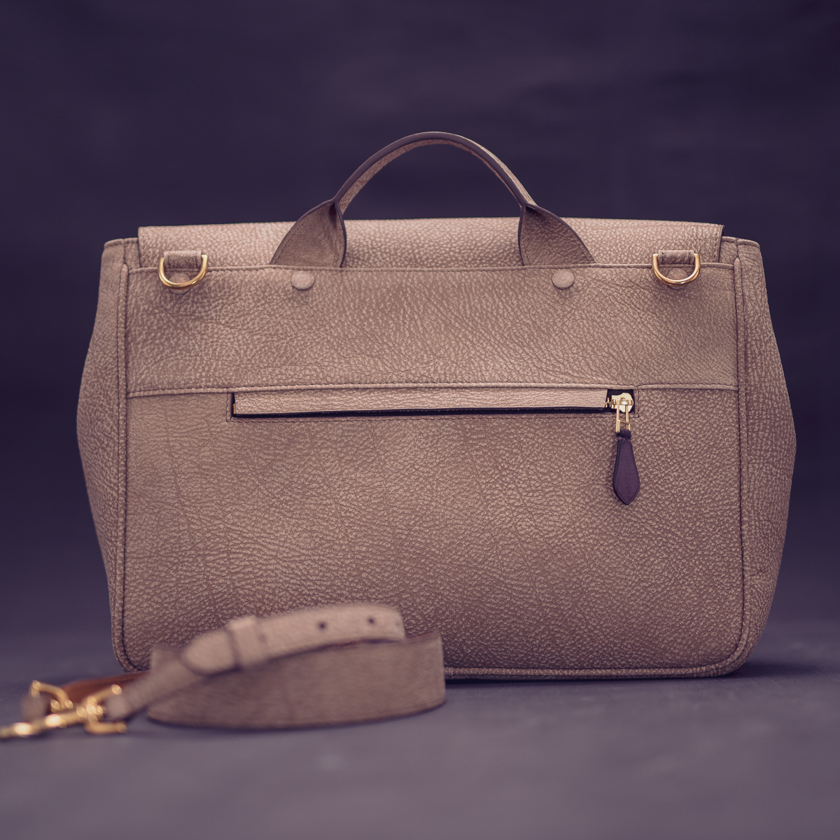 Месенджер STUDIO: Cappuccino Bull Leather