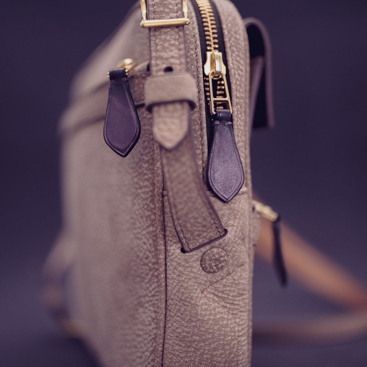 Сумка через плече TITE Street: Cappuccino Bull Leather