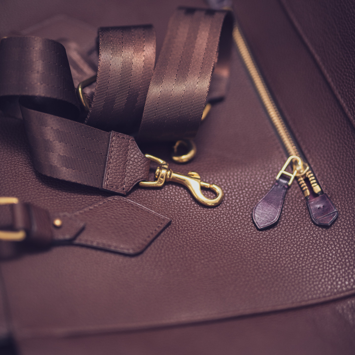 CALATRAVA Shopper, чоловіча шкіряна сумка-шопер: Chocolate Grained