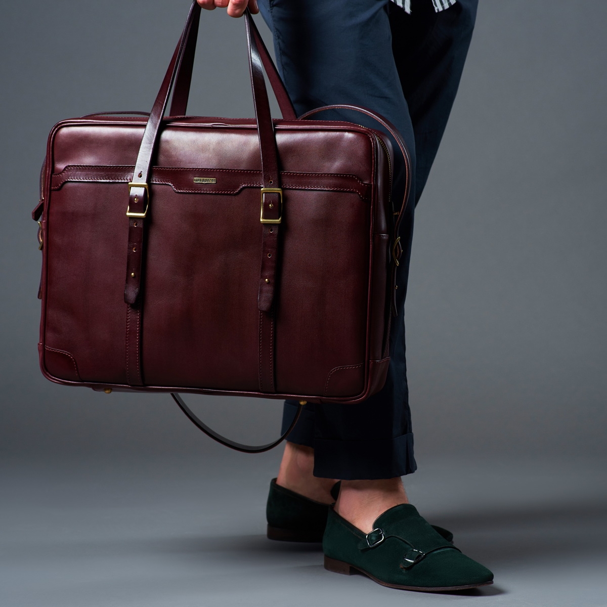 портфель dapper 17" бордо 