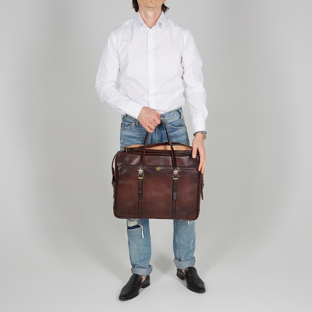 Портфель DAPPER 17" брауні
