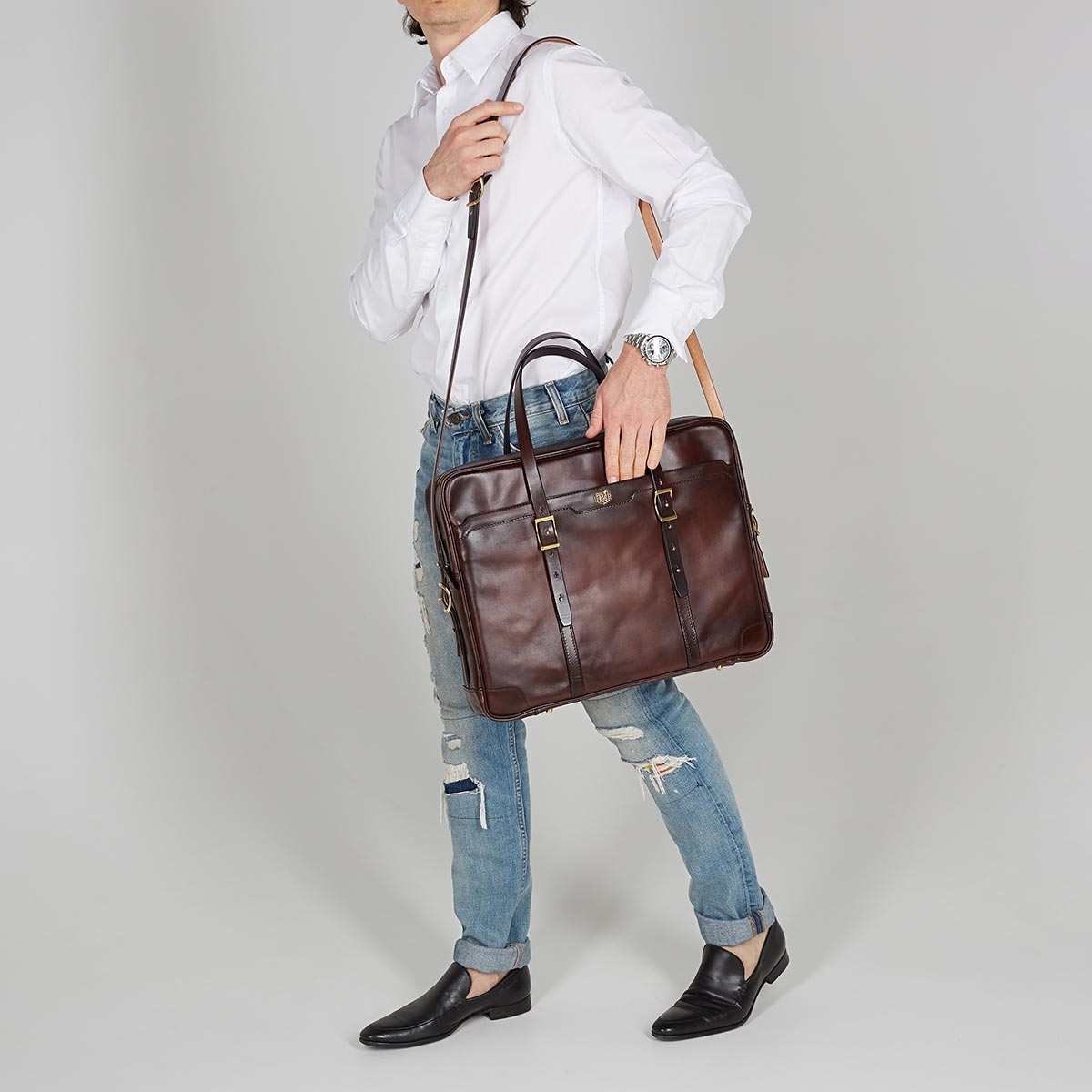 Портфель DAPPER 17" брауні