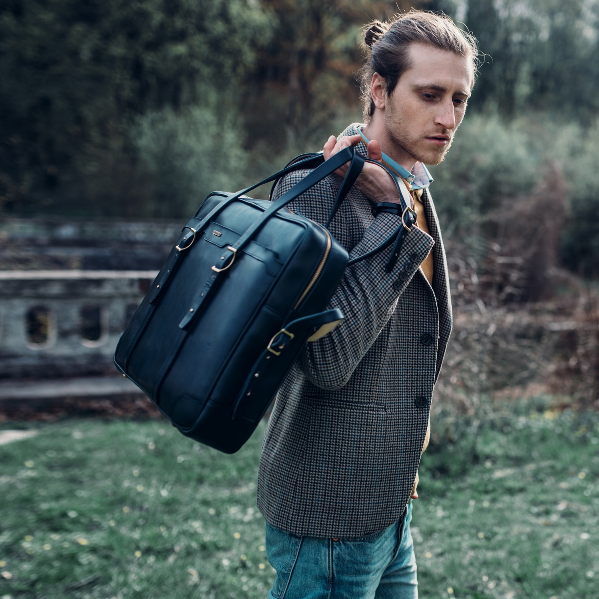портфель dapper 17" синий глубокий 