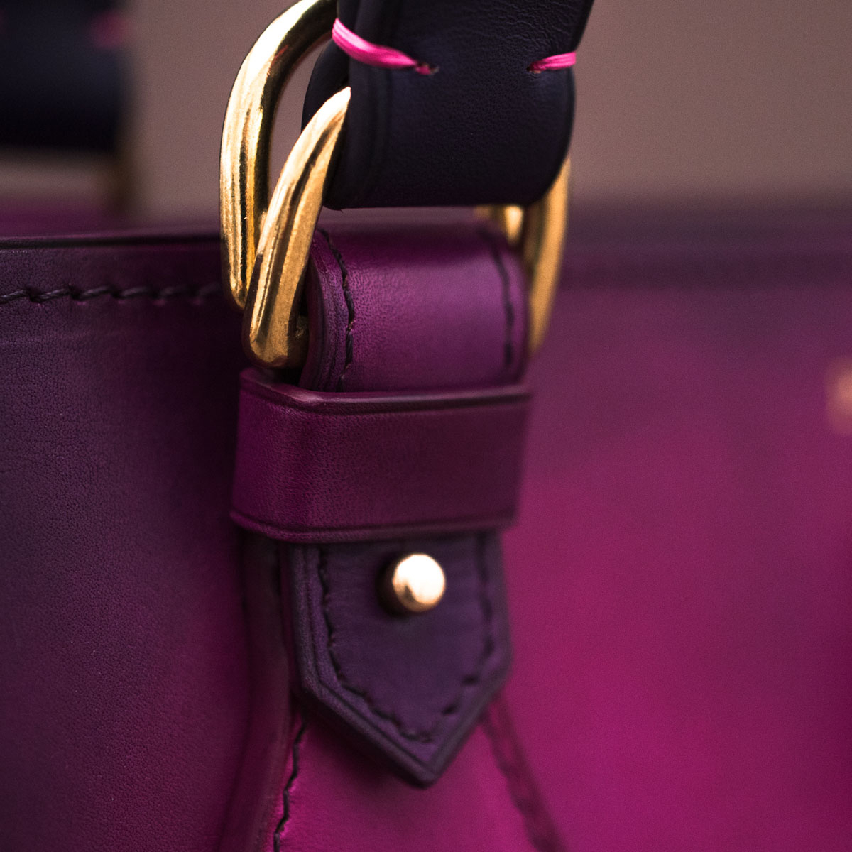 Жіноча сумка PURE Medium: Violet Ink & Magenta