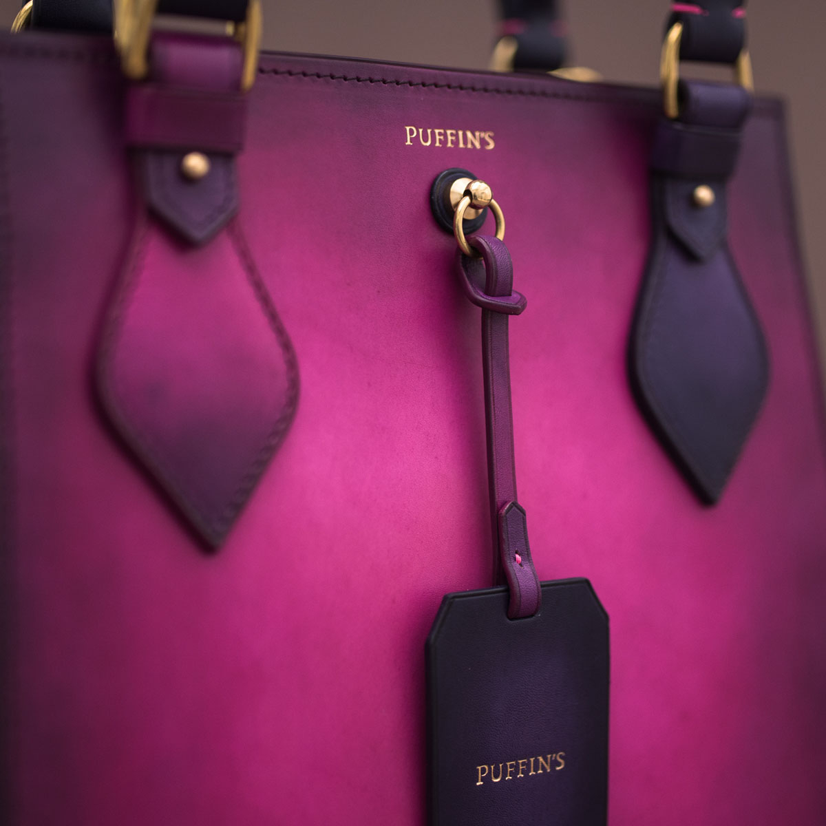 Жіноча сумка PURE Medium: Violet Ink & Magenta