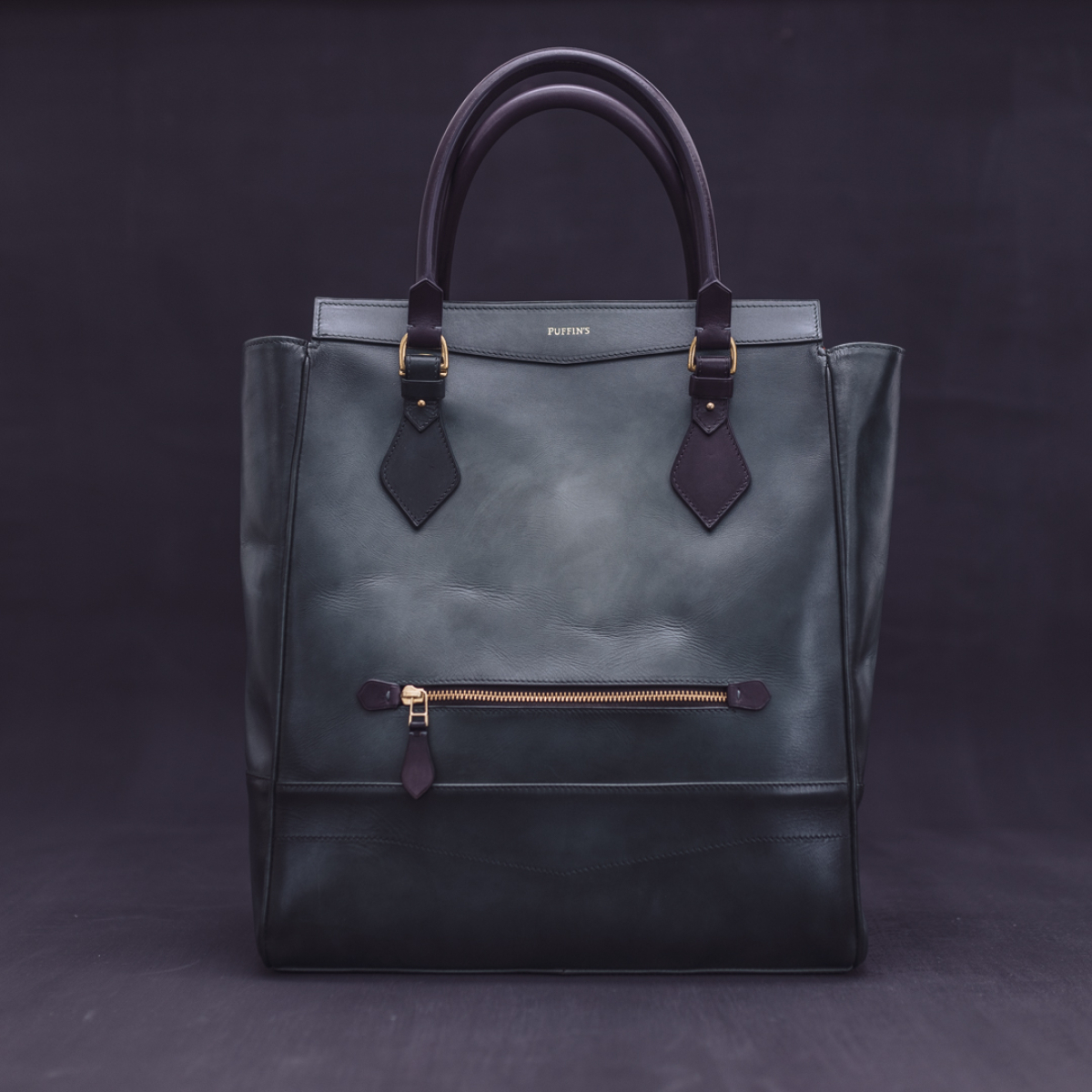 CALATRAVA Shopper, чоловіча шкіряна сумка-шопер: Fig & Juniper